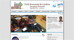 Desktop Screenshot of ecoleprevert.org.uk