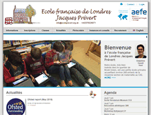 Tablet Screenshot of ecoleprevert.org.uk